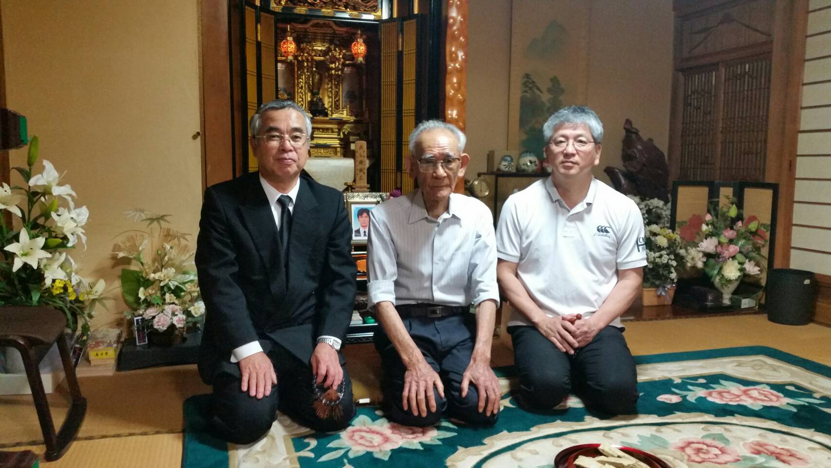 6回生 佐々木さん(故人)のお参りに伺いました