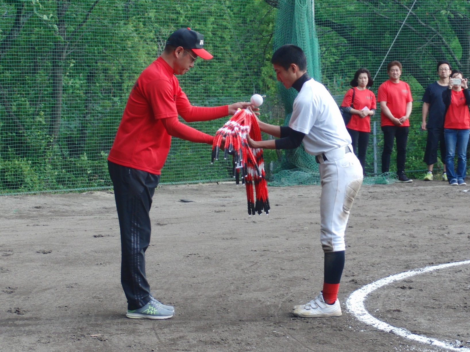 壮行会がおこなわれました。(ギャラリーに当日の模様をアップしました)