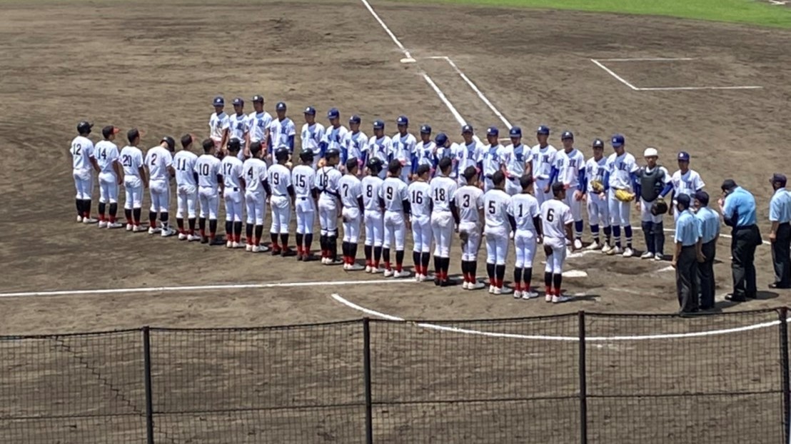 2回戦で選抜準優勝校相手に大善戦しました。