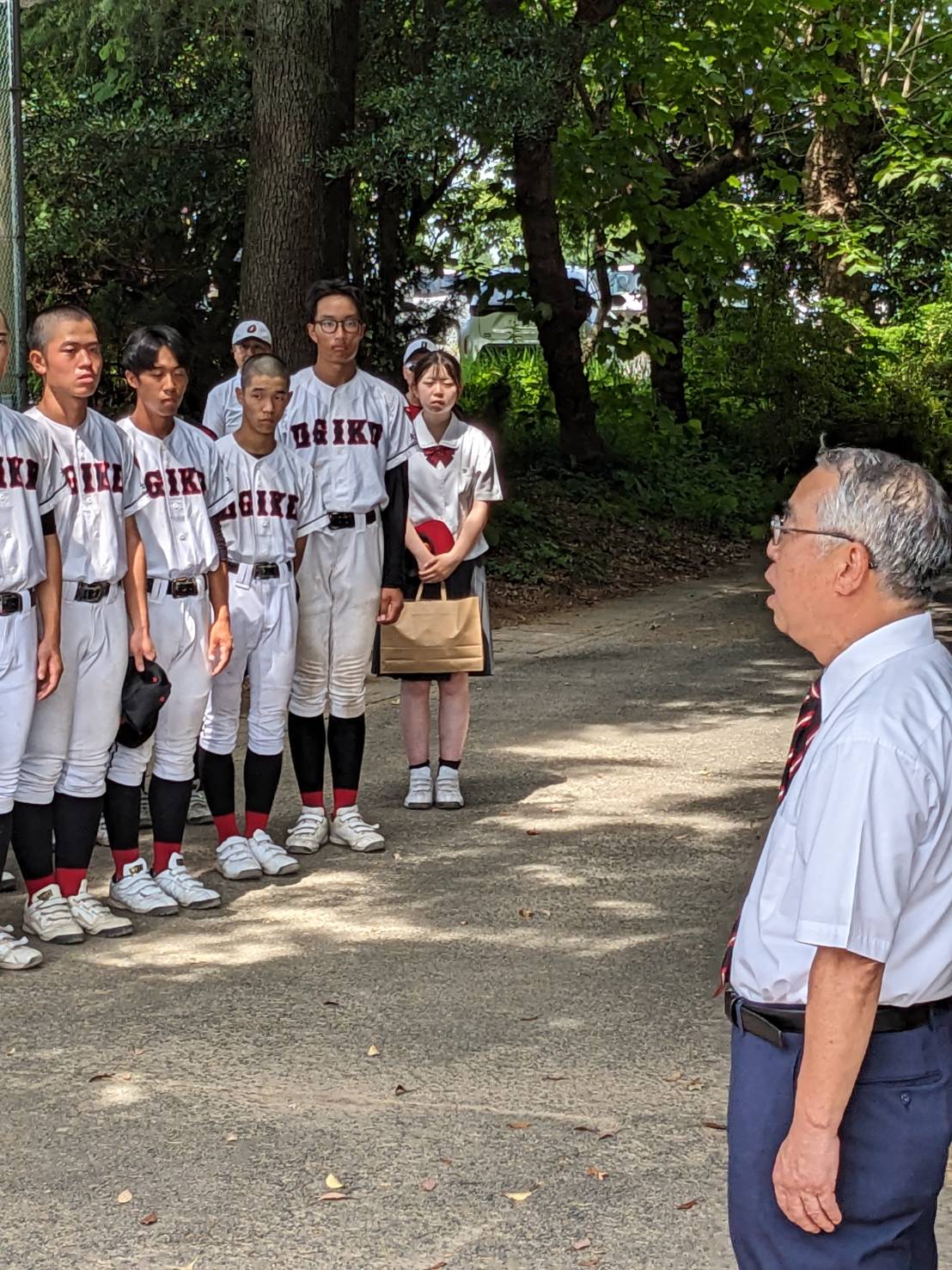 壮行会に参加しました