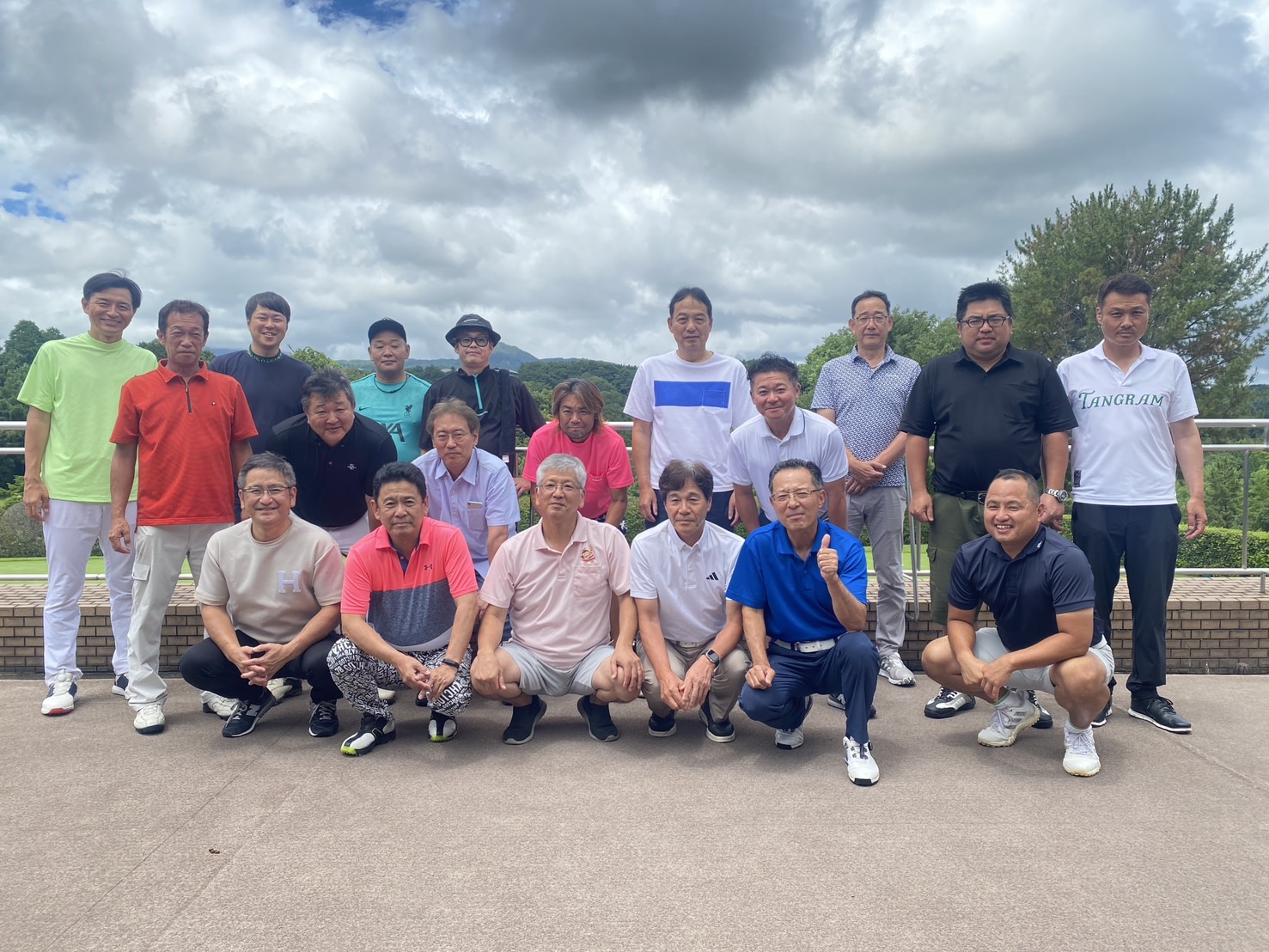 豊府高OB会との親睦ゴルフを行いました